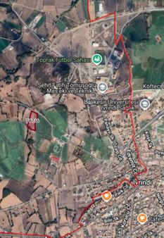 Balıkesir İvrindi Sakarya'da Satılık Tarla