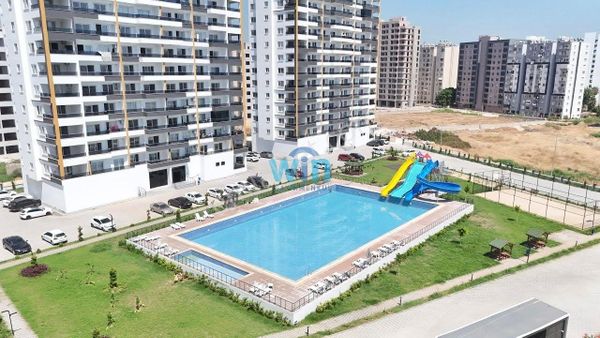 Win'den Tömükte Panoramik Deniz Manzaralı Geniş Oturum 1+1 Daire