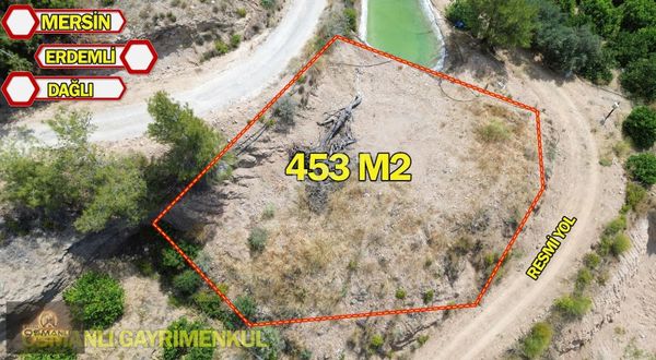 Erdemli Dağlı Da Satılık 453 M2 Tarla
