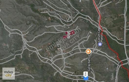 Çorum Büğet Köyü Çomar Bağların Da Satılık 1342 M2 Bağ