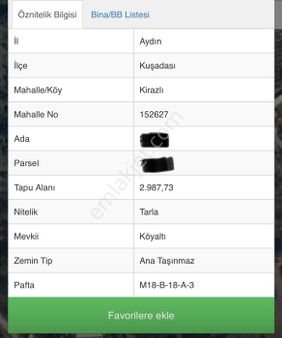 Tek Tarla Fiyatına İki Tarla