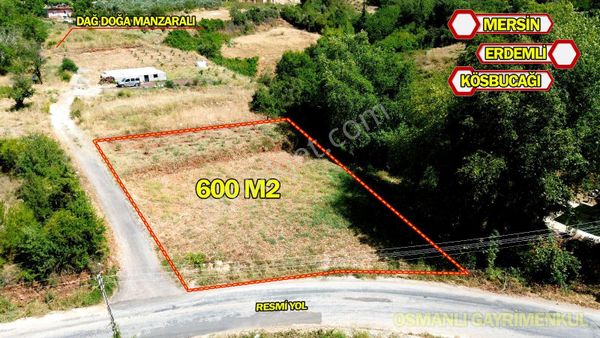 Erdemli Kösbucağında Satılık 600m2 Arsa
