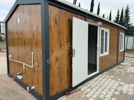 Satılık İkinci El 21m2 Yaşam Konteynerı 2 Odalı Wc + Lv Alanlı Sandviç Panel
