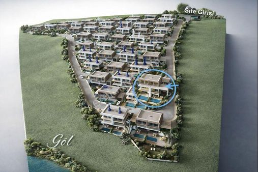 Adabükü / Bargilyada Müstakil Havuzlu Triplex Villa