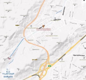 Bağlıca'ya 2 Km 1.5 Daire Getirili 2.30 Emsal Satılık Arsa