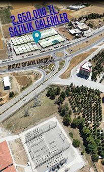 Şahin Büke Emlaktan Denizli Acıpayam Galericiler Sitesinde Satılık Dükkanlar