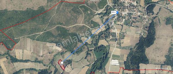 Hamidiye'de Satılık Yola Cephe 3900 M'2 Tarla