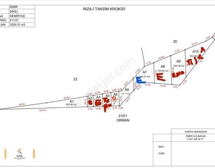 !!! Fırsat !!!izmir Dikili Demirtaş Yatırımlık Tarla