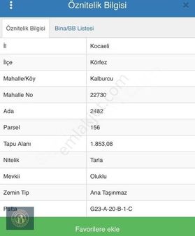 Kocaeli Körfez 4.357 M2 Yatırımlık Fırsat Arsa