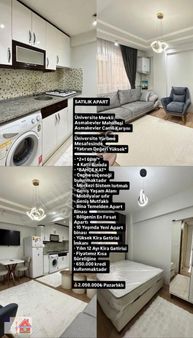 Üniversite Mevkii Asmalıevler'de 2+1 Satılık Fırsat Apart