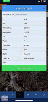 Çandarlı Tatil Köyü İle Bitişik Villa İmarlı Arsa