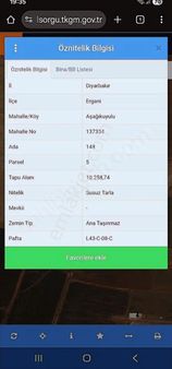 Msk Gayrimenkul'den Satılık Tarla