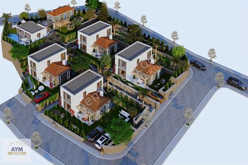 Bodrum Yalıçiftlik,te Satılık Projeli Ruhsatı Alınmış Arsa