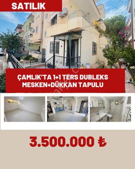 Didim Çamlık’ta Müstakil Girişli 1+1 Ters Dubleks