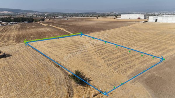 Resmi Ruhsatlı Depo İmarlı Otoban Havalimanı Oğlananasında 4900 M2 Menderes İzmir