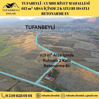 Satılık Oturuma Hazır 2 Katlı Geniş Bahçeli Doğa Manzaralı Satılık Müstakil Ev