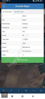 M&v Gayrimenkulden Satılık Arsa