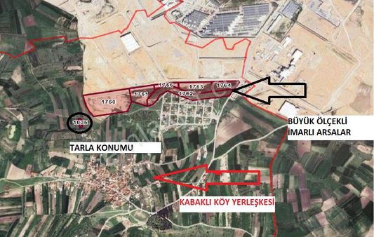 Kabaklı Mah. İmara Yakın Resmi Yola Cephe Bahçe