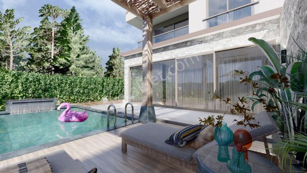 🌀gültaş Emlaktan Edremitte Satılık 5+1 Ultra Lüx Yüzme Havuzlu Akıllı Villa