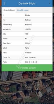 Esenköyde Satılık Müstakil Tarla