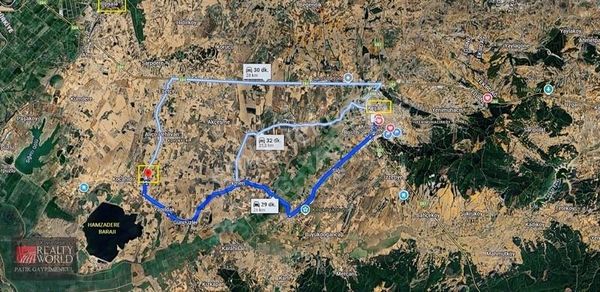 İpsala Kocahıdır Köyünde,kadastro Yolu Olan Satılık Arazi