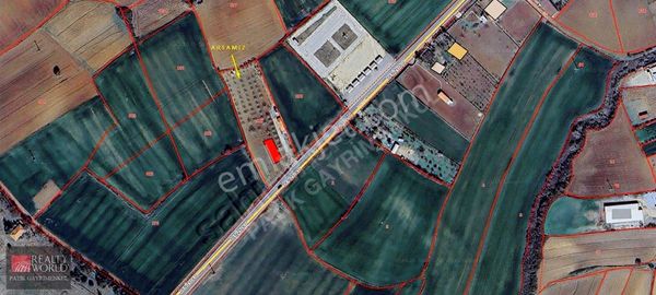 Keşan İzzetiye'de Asfalta Cephe 5,500m2 Satılık Arazi