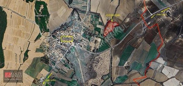 Keşan Beyköy'de Doğayla İç İçe Satılık Verimli Ceviz Bahçesi !