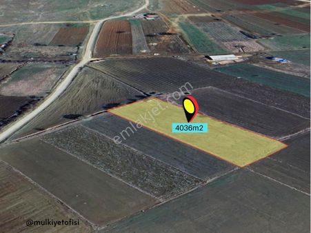 İlçe Merkezine Yürüme Mesafesinde Fırsat Yatırımlık 4036m2 Tarla