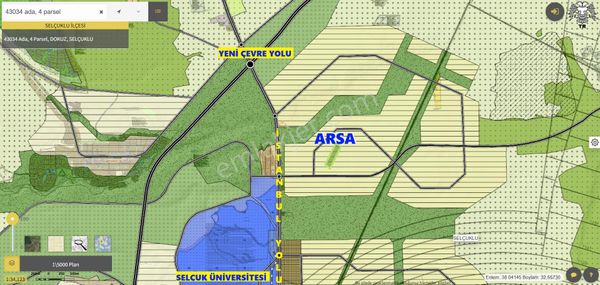 İstanbul Yolu Sağı Dokuz Da Konut Öneri Alanı İçinde Arsa-arazi