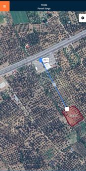 Golden Globy, Havran-mescit'de Harika Konumda Satılık 5125 M2 Zeytinlik