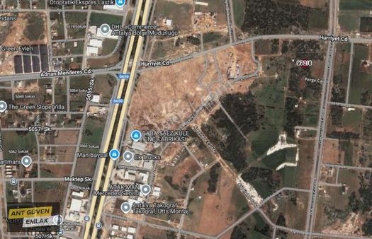 Yeşilbayır Otogar Alanı Arkası 505 M2 0.60 Emsal Arsa