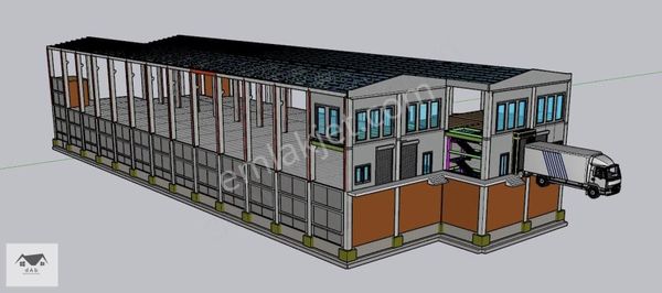 Bursa Nilüfer Başköy'de 7.200m2 Kiralık Ruhsatlı Lojistik&depo