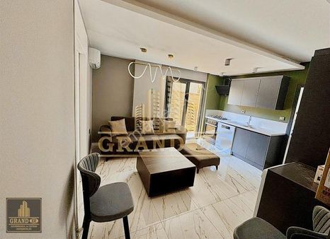 Mezitli Kuyuluk Sıfır Proje Eşyalı Satılık 1+1 Daire Zemin Kat