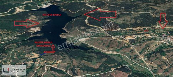 Güneybudaklarda Tek Tapulu Manzaralı Tarla Uludağ Eteğinde