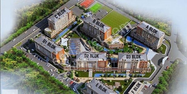 Seeworld Suryapı İdilia 126m2 Balkonlu Satılık 2+1m2 Sur Yapı