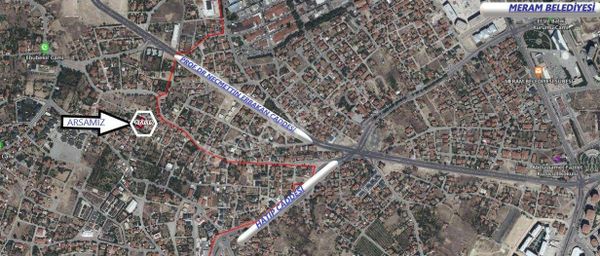 Meram Selverde Süper Konumlu 664 M2 Müstakil Arsa