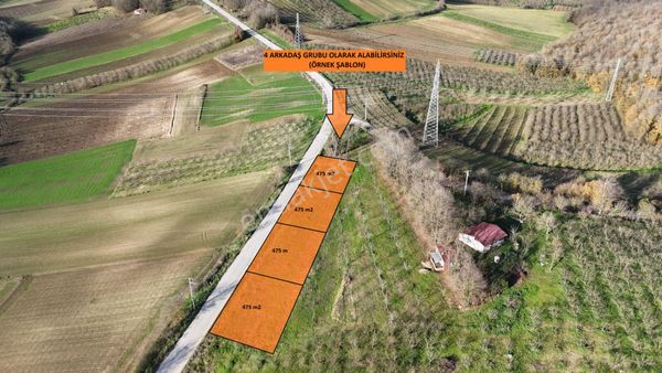 Fırsat!. Söğütlü Sıraköy'de 1900 M2 Asfalta Yola 104 Mt Cepheli