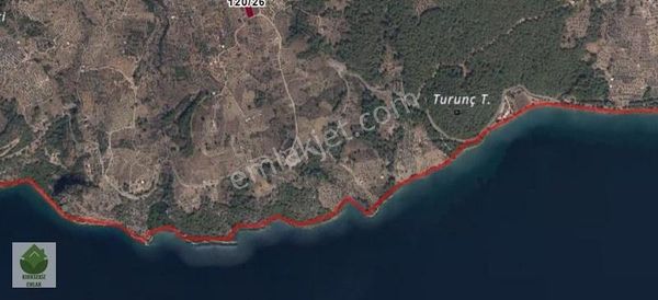 Muğla, Menteşe, Kıran'da Satılık Deniz Manzaralı Kuyulu Tarla...