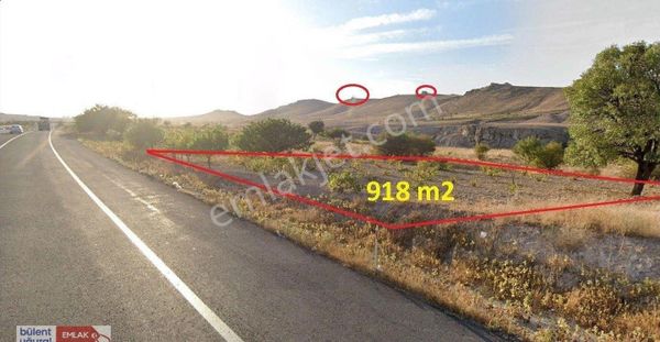 Bülent Uğural Emlak ' Tan 918m2 Göreme-avanos Yolunda Satılık Bağ