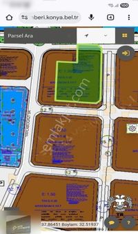 Karatay Doguş Mah 6 Kata İmarlı 4036 M2 İçinde 223m2 Arsa Satlık