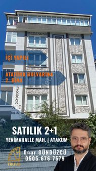 Truva// Onur'dan Atatürk Bulvarına 2. Bina, Eşyalı Ve Eşyasız Satılık 2+1