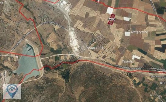 Tefenni Zafer'de Baraj Tarafında Seraya Uygun Değerli Arazi