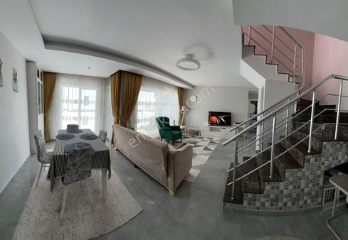 Mahmutlar’da Eşyalı, Geniş Dubleks 3+1 – Denize Yürüme Mesafesinde