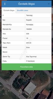 Satılık İmarlı İfrazlı Arsa