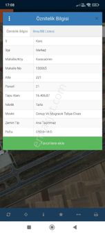 Çiğnitaş Umut Tan Satılık Tek Tapulu Tarla