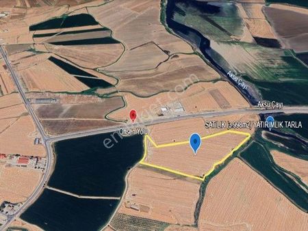 Cb'den Hacımustafa Mh. Önsen Yolu Yakınında Satılık Tarla