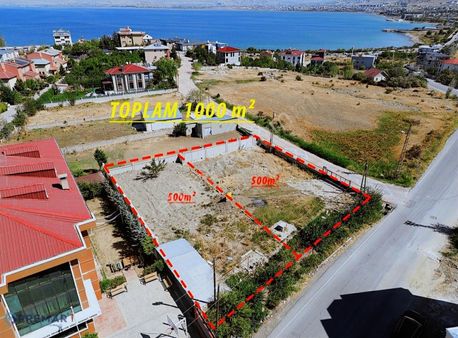 Premar//edremit'te 3 Kat İmarlı, Göl Manzaralı, 1000m² Arsa