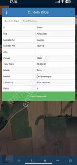 Canbazda Uygun Fiyatlı Yatırımlık Satılık Tarla