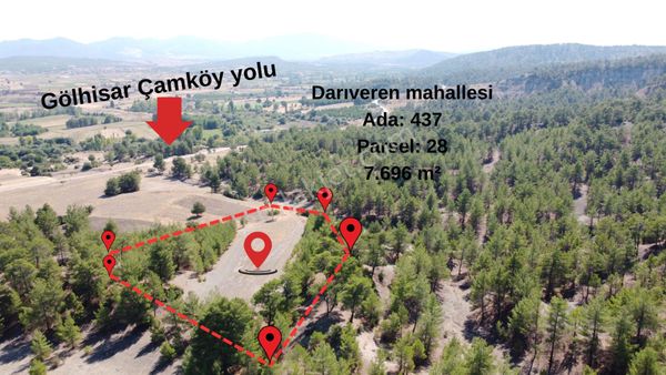 Denizli Acıpayam Darıveren Mahallesin'de Satılık Doğayla İç İçe Huzurlu Bir Yaşam Alanı!