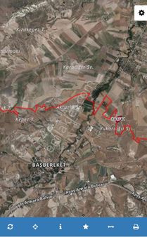 Hemdem Gayrimenkul'den Ayaş Ortabereket'te 4.820 M2 Rızai Taksim Yapılmış Satılık Bahçe